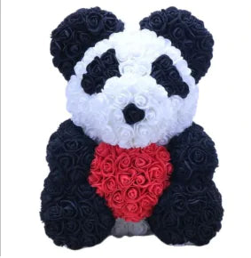 Rose Bear Teddy - Valentine's Day PE Foam Rose Bear